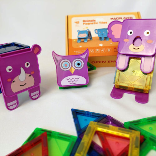 animales magnéticos 42 piezas