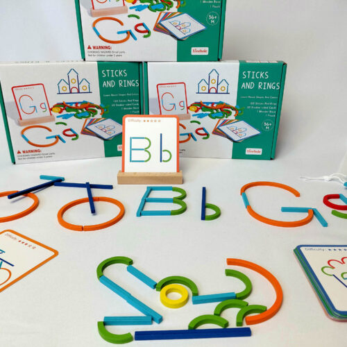 cartas con palitos y curvas