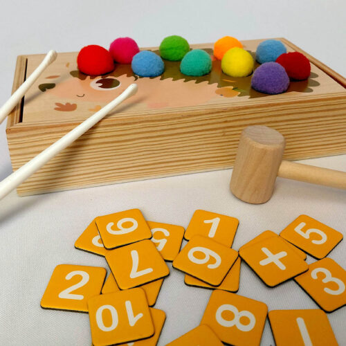 erizo para sumar y restar