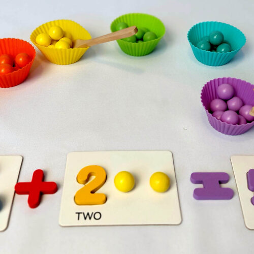 conteo con pelotitas