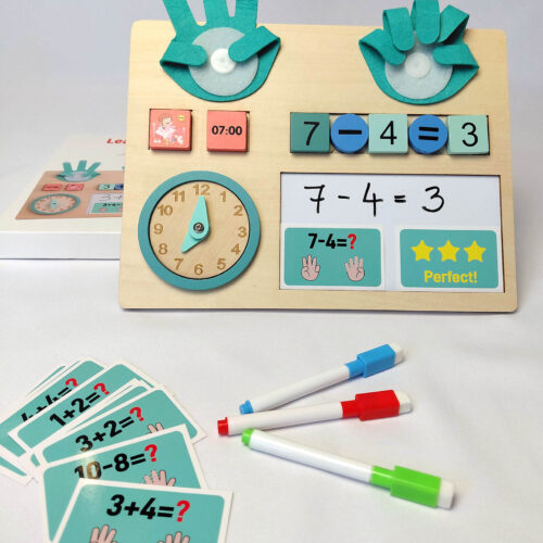 manitos para sumar y restar