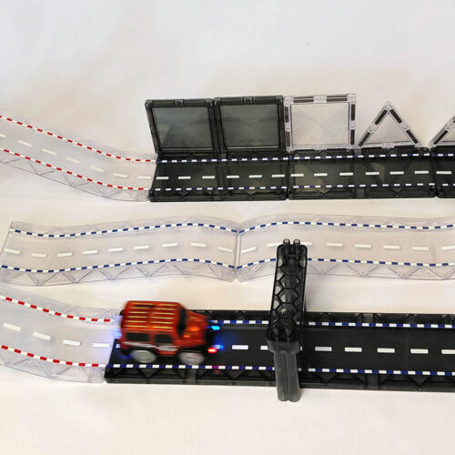 pista de auto magnética